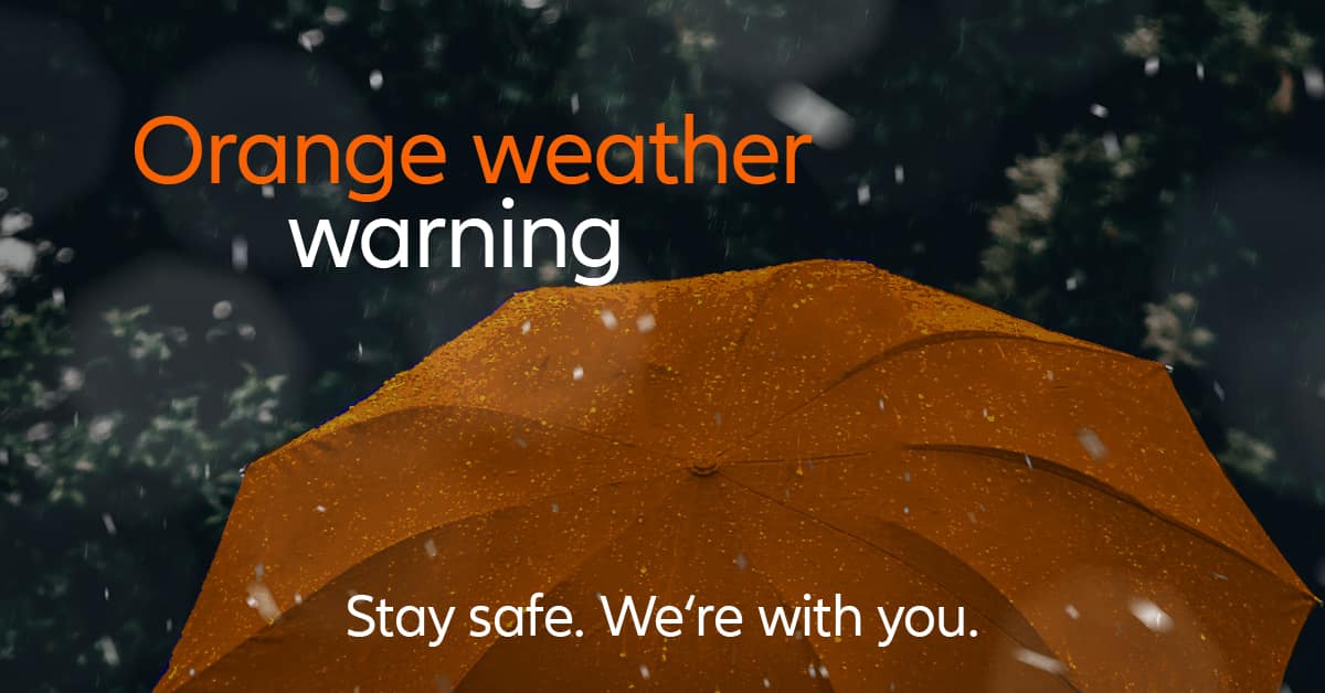 Met Éireann has issued several weather warnings due to #StormDebi Stay safe & drive with care. In advance of the bad weather, you can find some practical tips for securing your home here allianz.ie/weather-safe/S…