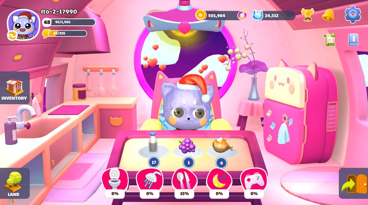 MLK_WOLFIE's tweet image. #MocossiPlanet #ITO2ingame #pettinggame Christmas vibes