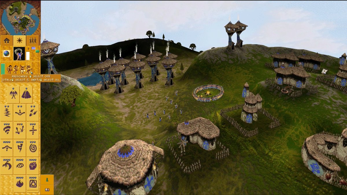 Есть тут любители Populous: The Beginning? Не все знают, но у этой замечательной игры из 1998 года до сих пор есть живой мультиплеер: popre.net И целая пачка маппаков для любителей сингла: thebeginning.uk/campaigns/ И вообще много прикольных извращений и режимов.