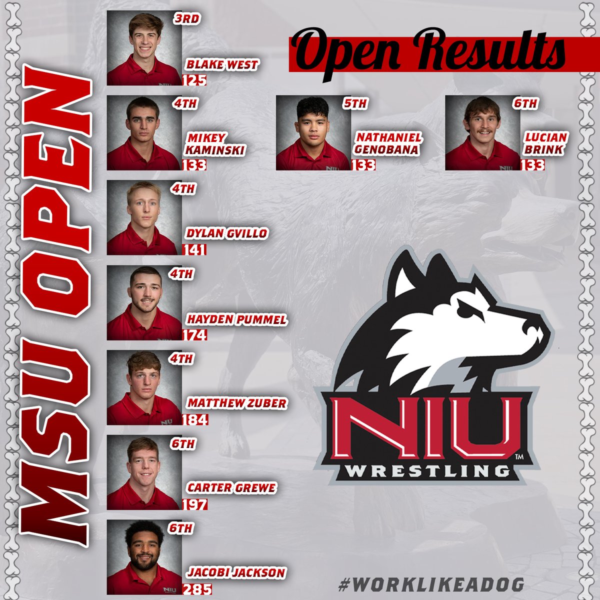 NIU Wrestling tweet media