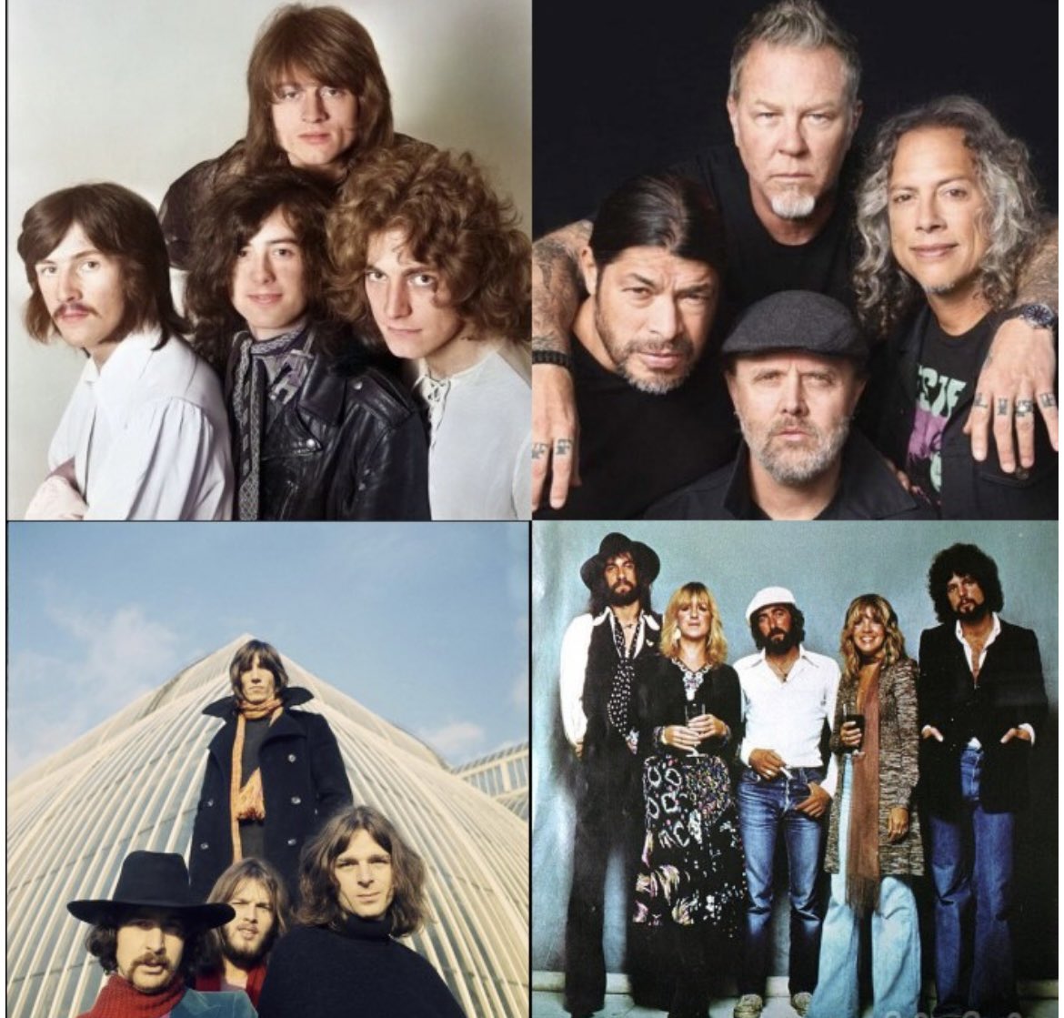 historyrock_'s tweet image. You can ONLY choose one band! 😬👇🏻

- Led Zeppelin 
- Metallica
- Pink Floyd 
- FleetWood Mac