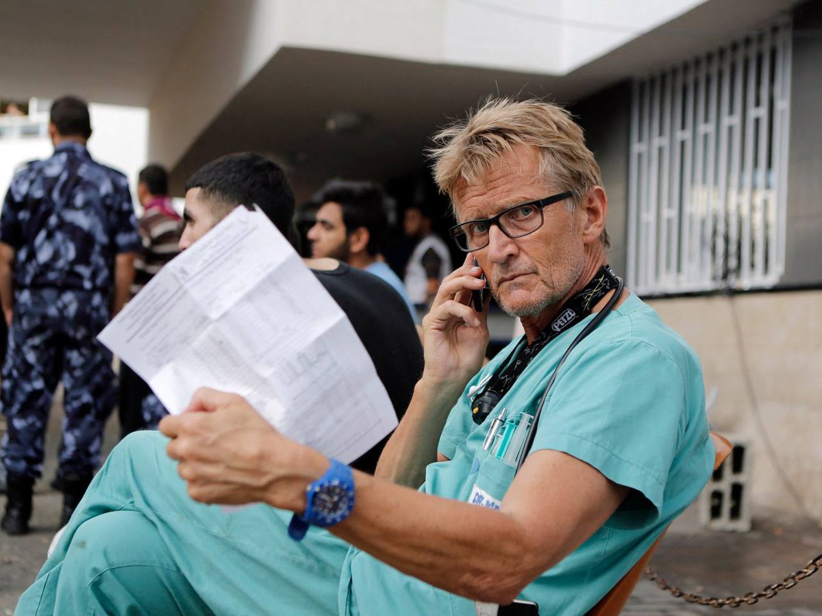 “Israeli forces killed today 3 of my fellow doctors with their families, and what is happening here will be a disgrace in the history of the West,” the Norwegian medical mission to #Gaza official via Al Jazeera.