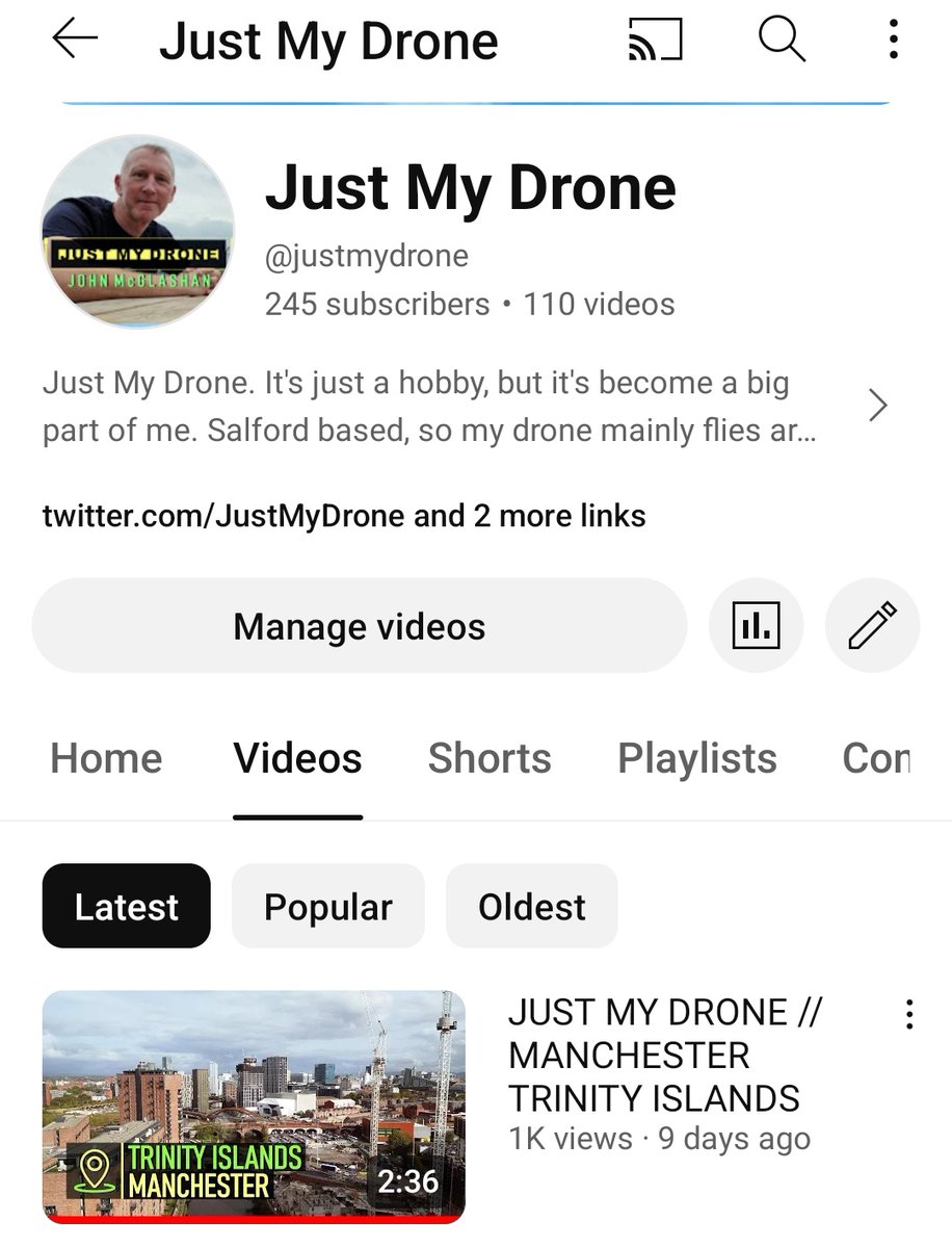 JustMyDrone's tweet photo. My Quickest video to get to 1000 views! https://t.co/V0I2bgaEL0 https://t.co/nBHg45HZi4