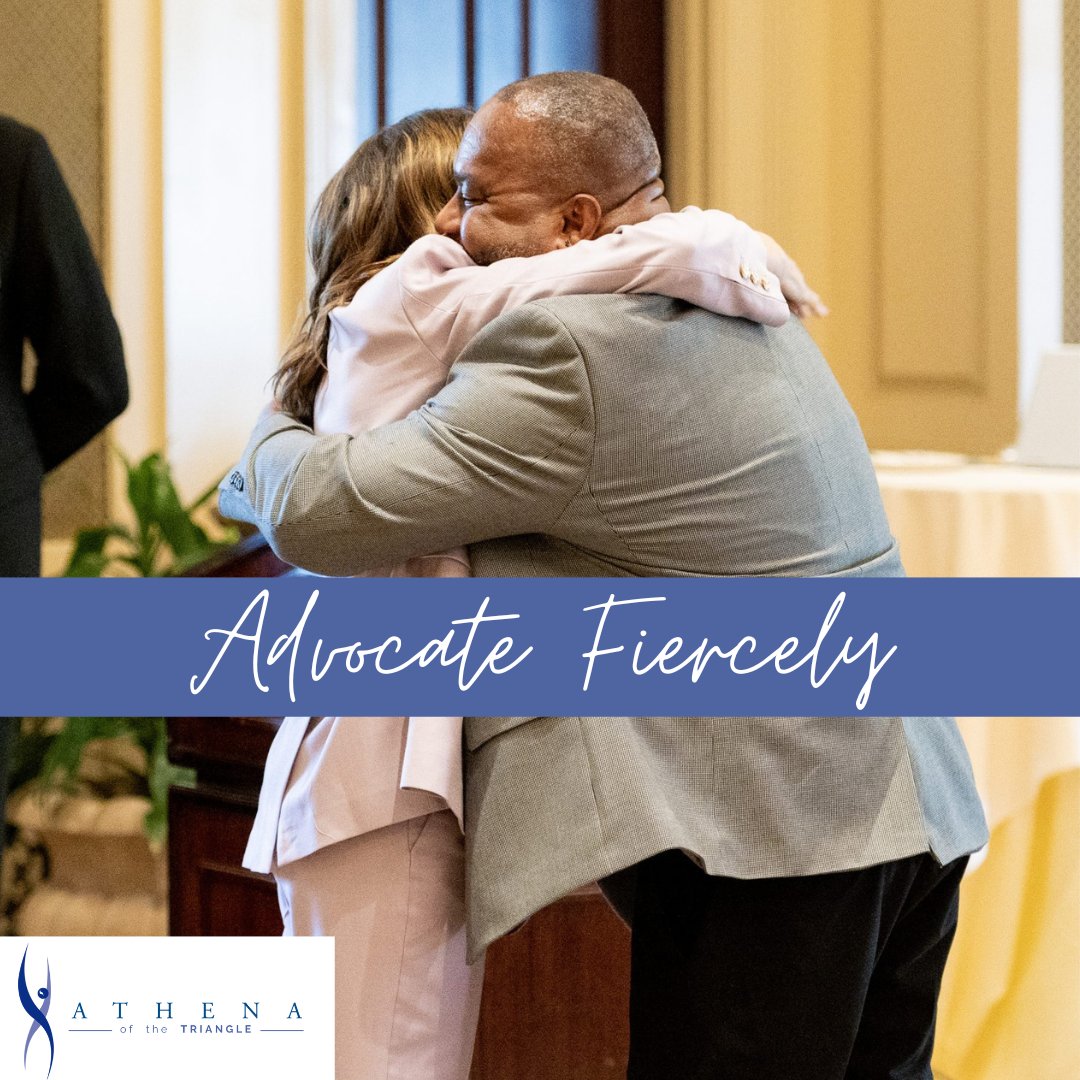 ⭐Advocate Fiercely⭐

“Advocacy is empathy, compassion and community at work.”- Janna Cachola

#ATHENAoftheTriangle #WomeninLeadership #AdvocateFiercely