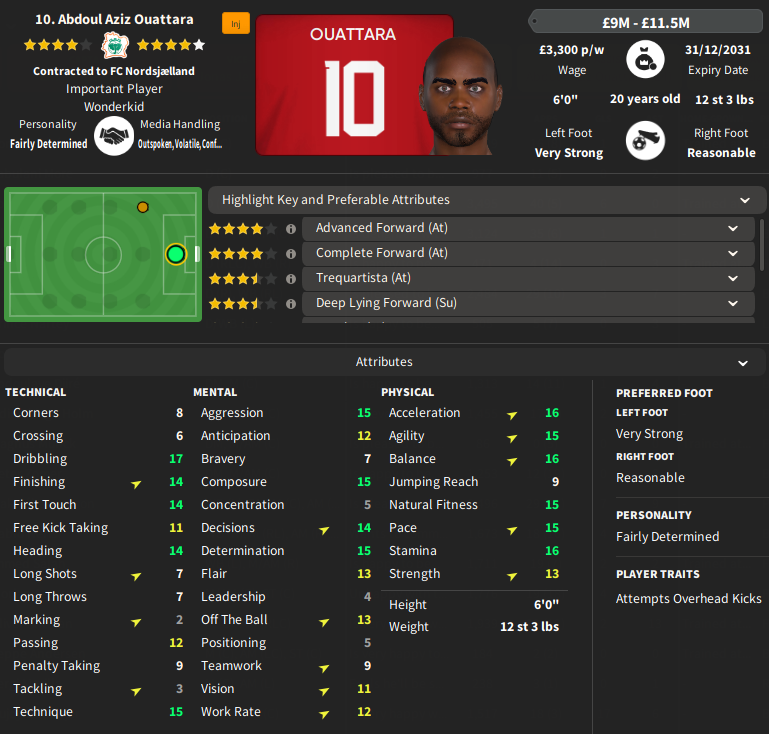 He's quite good at football #FM24