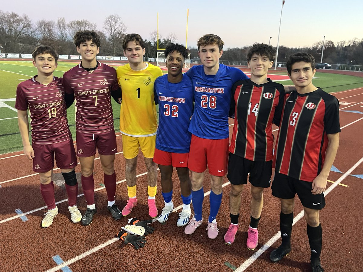 Trinity Christian Soccer (@trinitysoccerwv) on Twitter photo Great showing by the kids tonight from Trinity, Morgantown and University in the OVAC All-Star game! <a href="/MohiganAthletic/">Morgantown Mohigan Athletics</a> <a href="/UHSHawksSoccer/">UHS Hawks Boys' Soccer</a> <a href="/U_Athletics/">The U Athletic Dept</a> Great showing by the kids tonight from Trinity, Morgantown and University in the OVAC All-Star game! <a href="/MohiganAthletic/">Morgantown Mohigan Athletics</a> <a href="/UHSHawksSoccer/">UHS Hawks Boys' Soccer</a> <a href="/U_Athletics/">The U Athletic Dept</a>