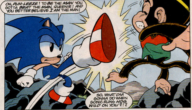 rinshankouhai's tweet photo. sonic looks just as bored as i am #sonicdoom https://t.co/QdoKQpuZ9c