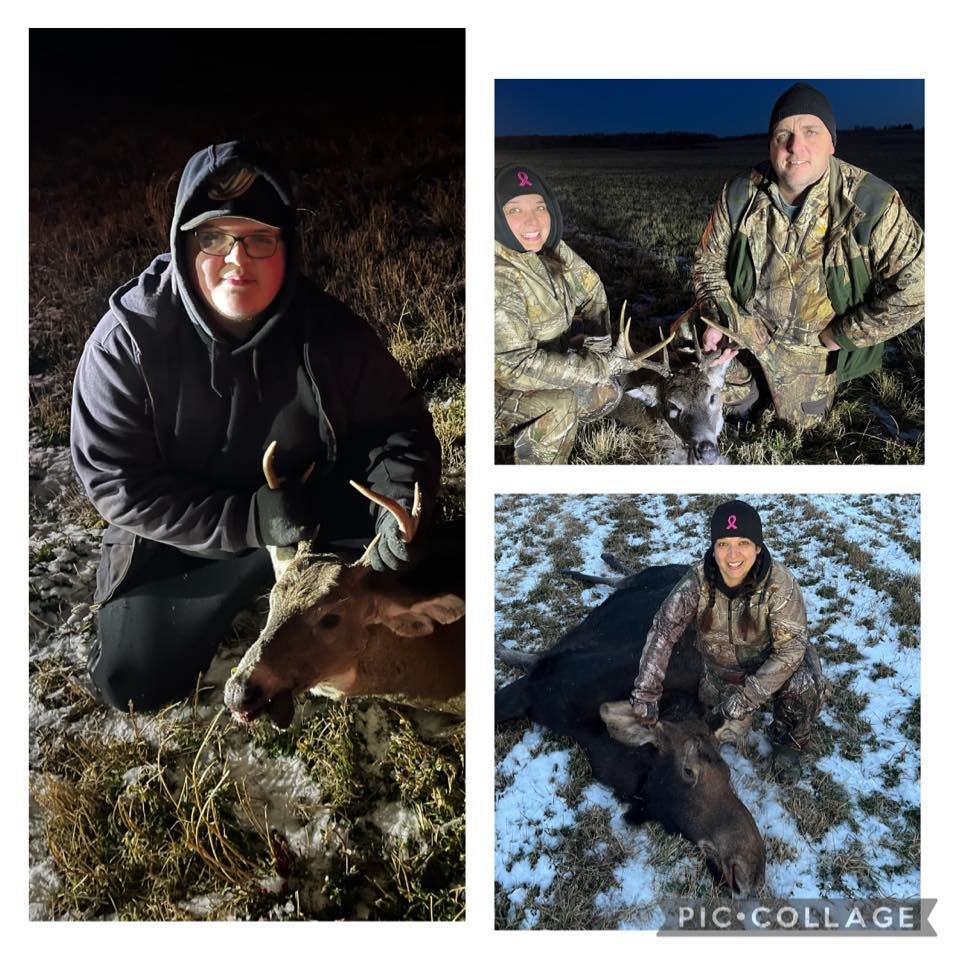 Shout out to my youngsters in Fort Mac. My Grandson harvested a deer on Friday. My daughter harvested her first moose on Saturday and topped it all off with a nice buck (also her first) on Sunday . Proud old Mi'kmaw Dad right here !  M'sit No'kmaq