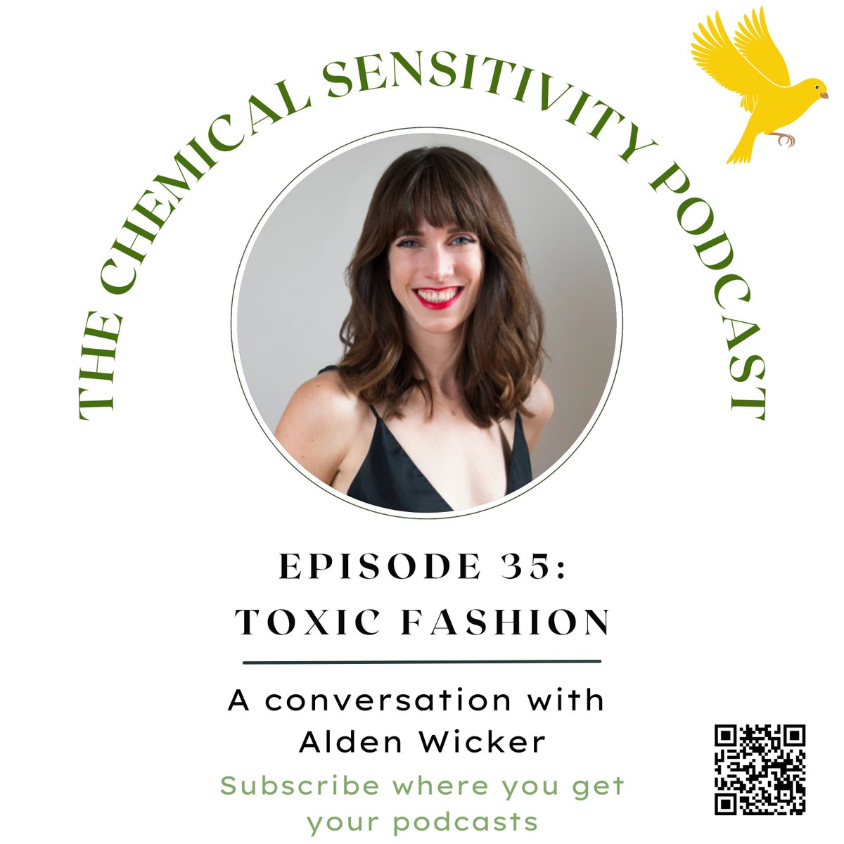 Episode 35 of The Chemical Sensitivity Podcast is available now! tinyurl.com/mhux65n5 It’s called “Toxic Fashion.” It features a conversation with @aldenwicker, author of “To Dye For: How Toxic Fashion Is Making Us Sick – and How we can Fight Back.” #MCS #MCSAwareness