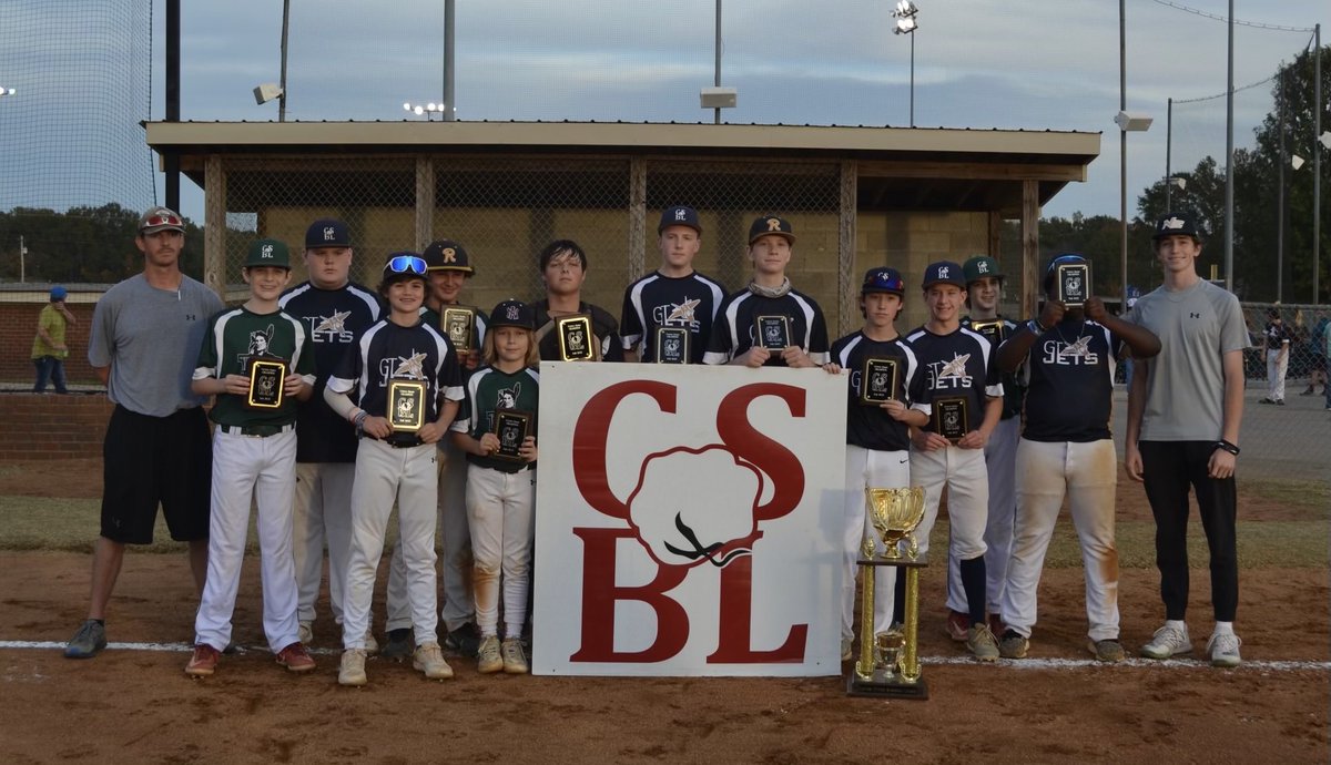 cottonstates's tweet photo. Congrats to the Jets/Tribe team on their Cotton States Junior High Championship despite only have a few weeks to figure it out together. All of our Junior High teams did very well despite unfortunate setbacks!!! Great season - thank all of you!! #GetBetterHaveFun https://t.co/W1hXkxpRNo