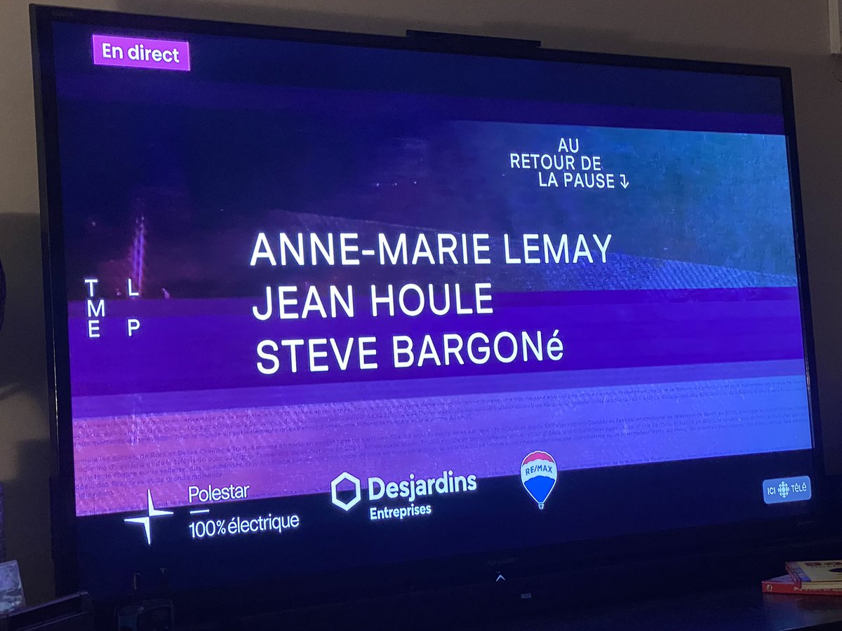 Prête! C’est au retour! 
#tlmep #scfpqc