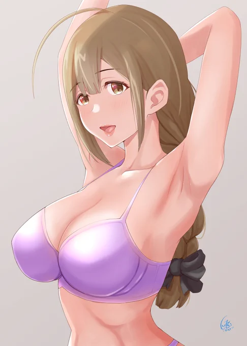 おはよう。そして昼。今週も頑張りましょうね過去絵千雪さんです 