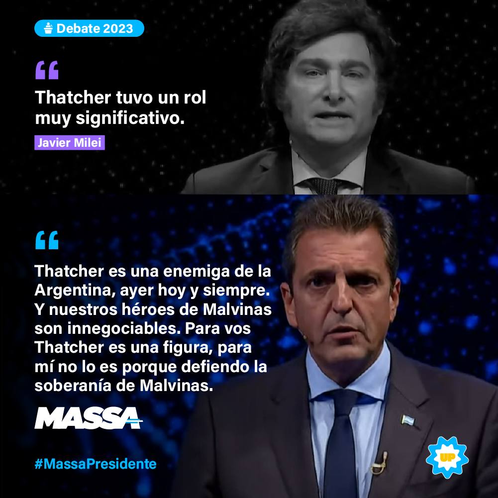 Con la sangre de los caídos no. Por sus familias, por nuestra historia...
#NoAMilei