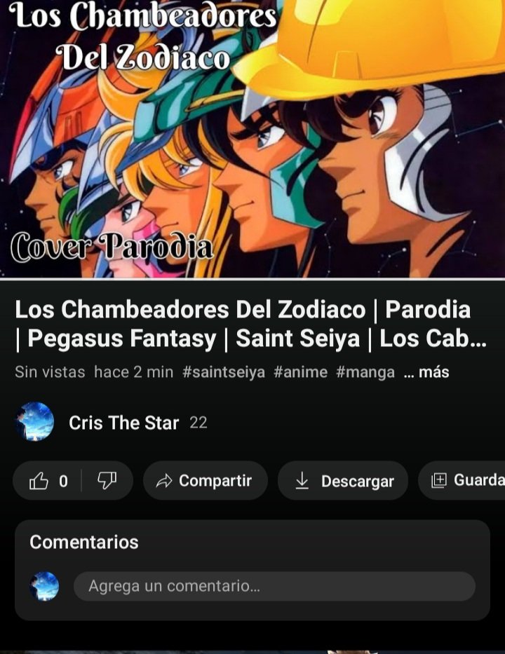 eh visto varias canciones parodias sobre la chamba y la verdad yo también quise hacer uno sobre los caballeros del zodiaco 'Los Chambeadores Del Zodiaco' aquí está el link youtu.be/jj7sNdEtNOY?si… #anime #manga #chamba #meme #parodia #SaintSeiya #loscaballerosdelzodiaco