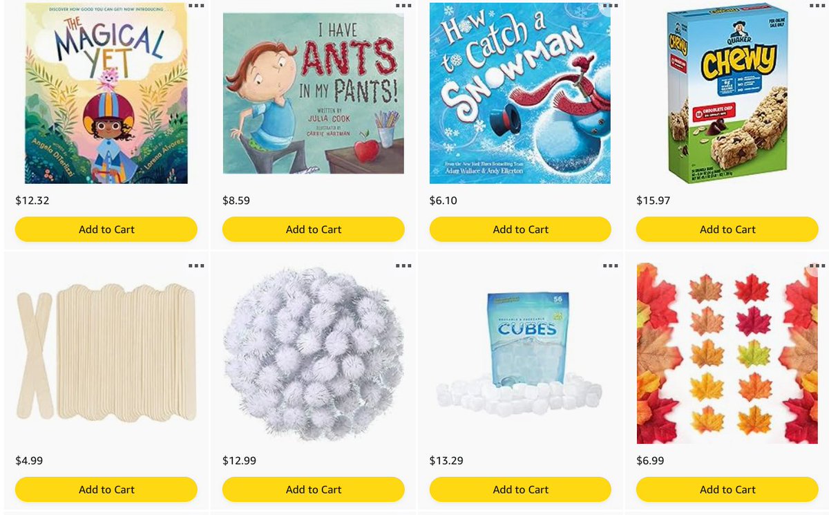 Happy Sunday evening #teachertwitter The countdown is on for the holidays & my kinders in #Wisconsin could not be any more excited! I'd love a RP & drop your list too! #clearthelist2023 #clearthelist #Thanksgiving #holidays #adoptateacher

amazon.com/hz/wishlist/ls…