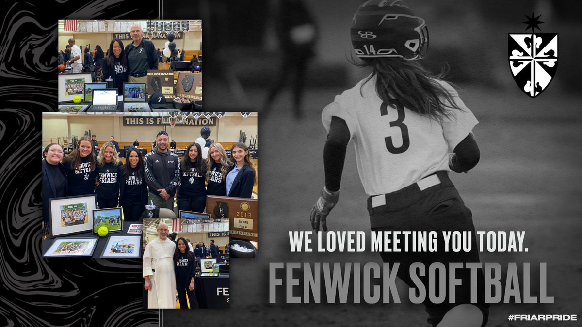 Thank you for coming to the Fenwick open house today!! <a href="/fenwickfriars/">Fenwick High School</a> <a href="/FenwickAD/">Fenwick Athletics</a> #FriarPride #StudentAthletes