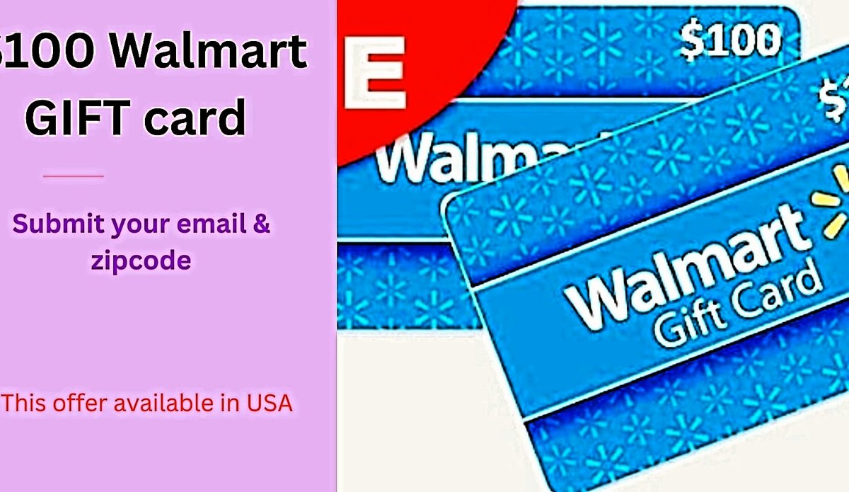quickdeal365's tweet photo. 🛒 Get $100 Walmart gift card  🇺🇸
Enter : https://t.co/7IVzacBEGP
 
Follow these steps:
1.Follow us @quickdeal365
2.Retweet this post.
3.Tag a friend who loves shopping 

#Walmart #Giveaway #USA #almaja #p1harmonyinparis #Cowboys #Chargers #Lions #OnePride #Falcons https://t.co/Qop99gNuM8