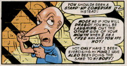 rinshankouhai's tweet photo. snively works out at the library AND the gym #sonicdoom https://t.co/yz8A4iOoMq