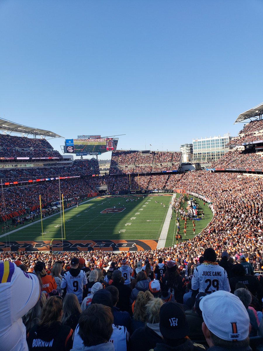 BritZick's tweet photo. Still had fun... #whodey https://t.co/axSwWZTsB7