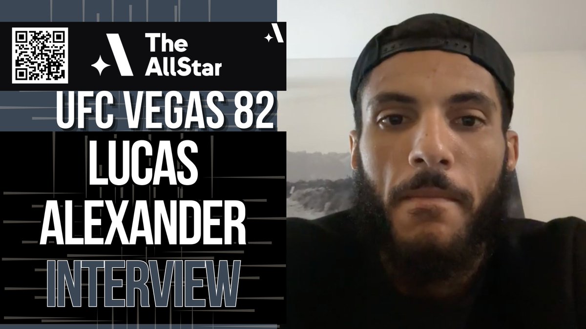 Had a chat with Lucas Alexander (@lucasthelion145) for @TheAllStarSport ahead of #UFCVegas82 about: ✓ Jeka Saragih matchup ✓ Indonesian fans on social media ✓ Alleged food poisoning in Brazil ✓ The greatness of Julien Williams 📺 youtu.be/9kbl6gTAUDQ Download the…