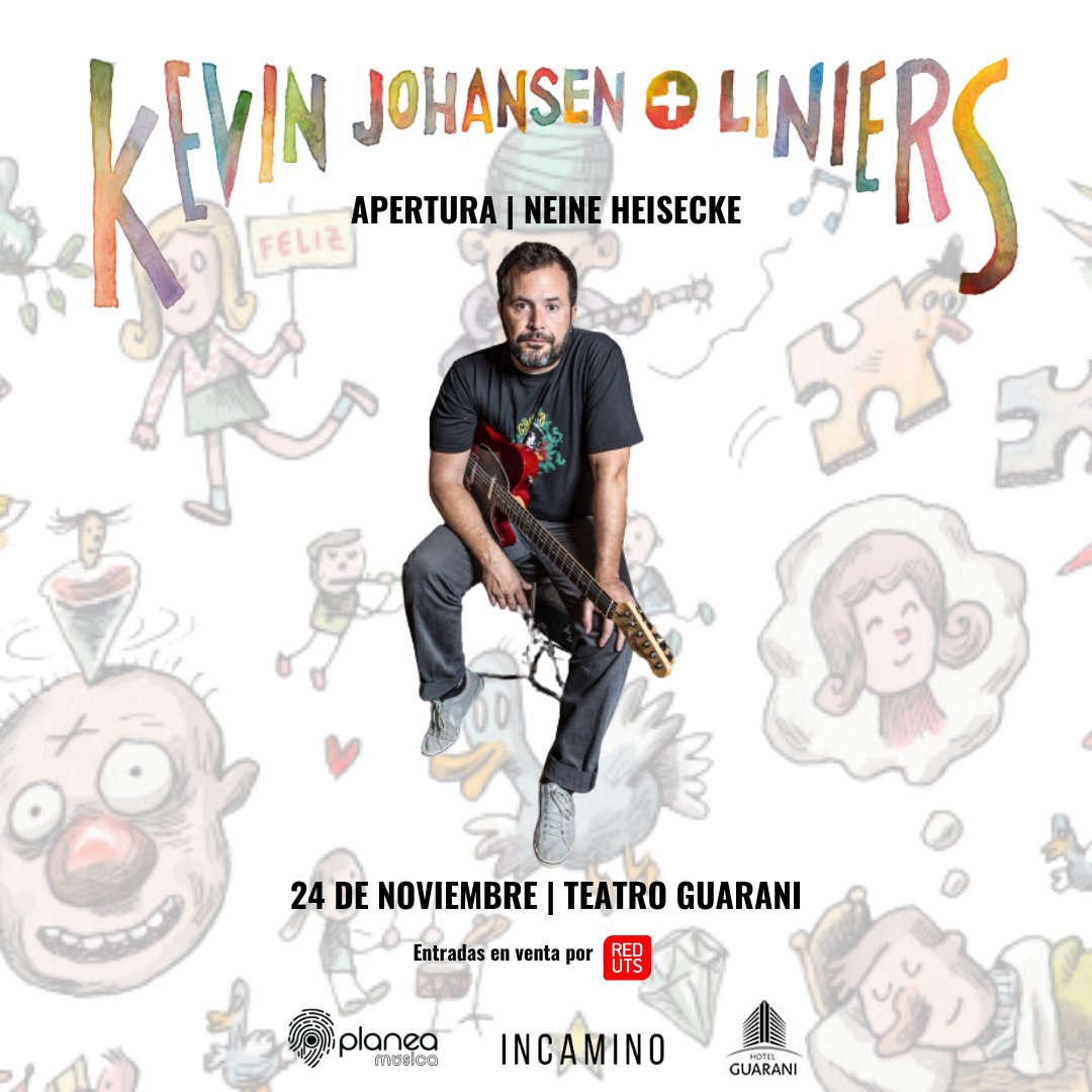 🎶 TRAEMOS UN ANUNCIO 😌✨

🥳 La apertura estará a cargo de <a href="/neineheisecke/">Neine Heisecke</a> 🙌🏻

🛸 Neine nos llevará por distintos estilos y ritmos como el folk, reggae, ska, polkas y guaranias con armonías e instrumentos de uso mas común en el rock y el pop 🎶 

🎟️ Entradas por @RedUTS_Py