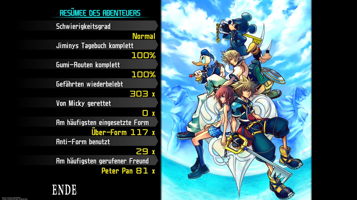 RPG_Hacker's tweet image. #PS5Share, #KINGDOMHEARTSHD1525ReMIX ~FIN~