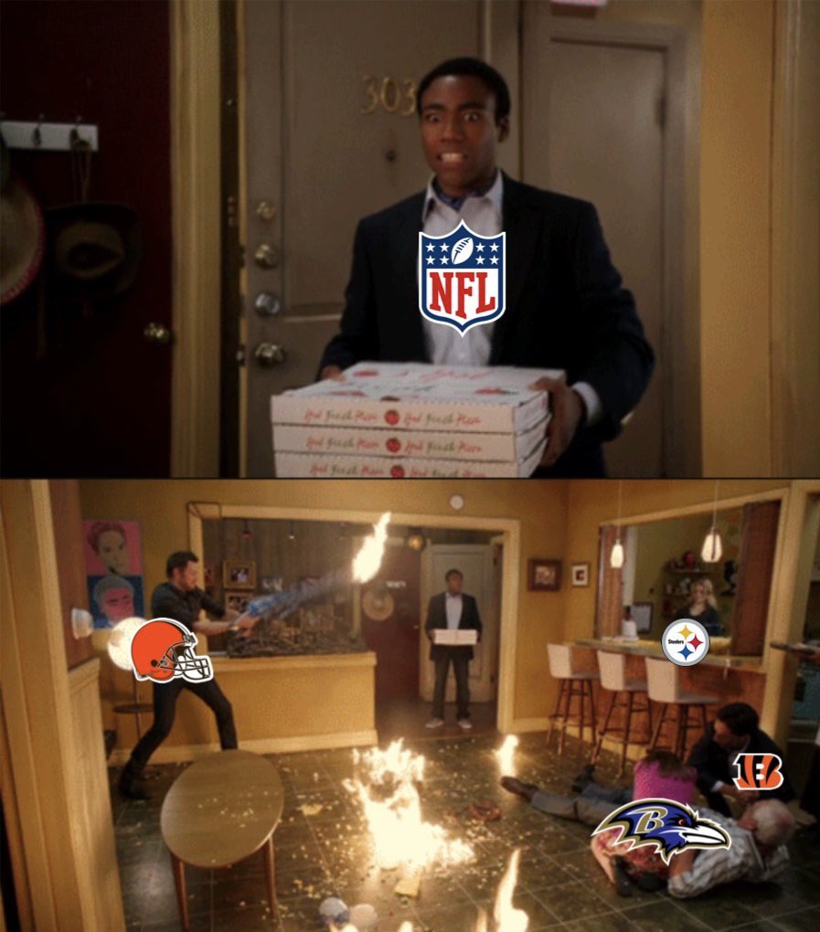 Blitz_Burgh's tweet photo. Live look at the AFC North. #Steelers #NFL https://t.co/XDNVz59USC