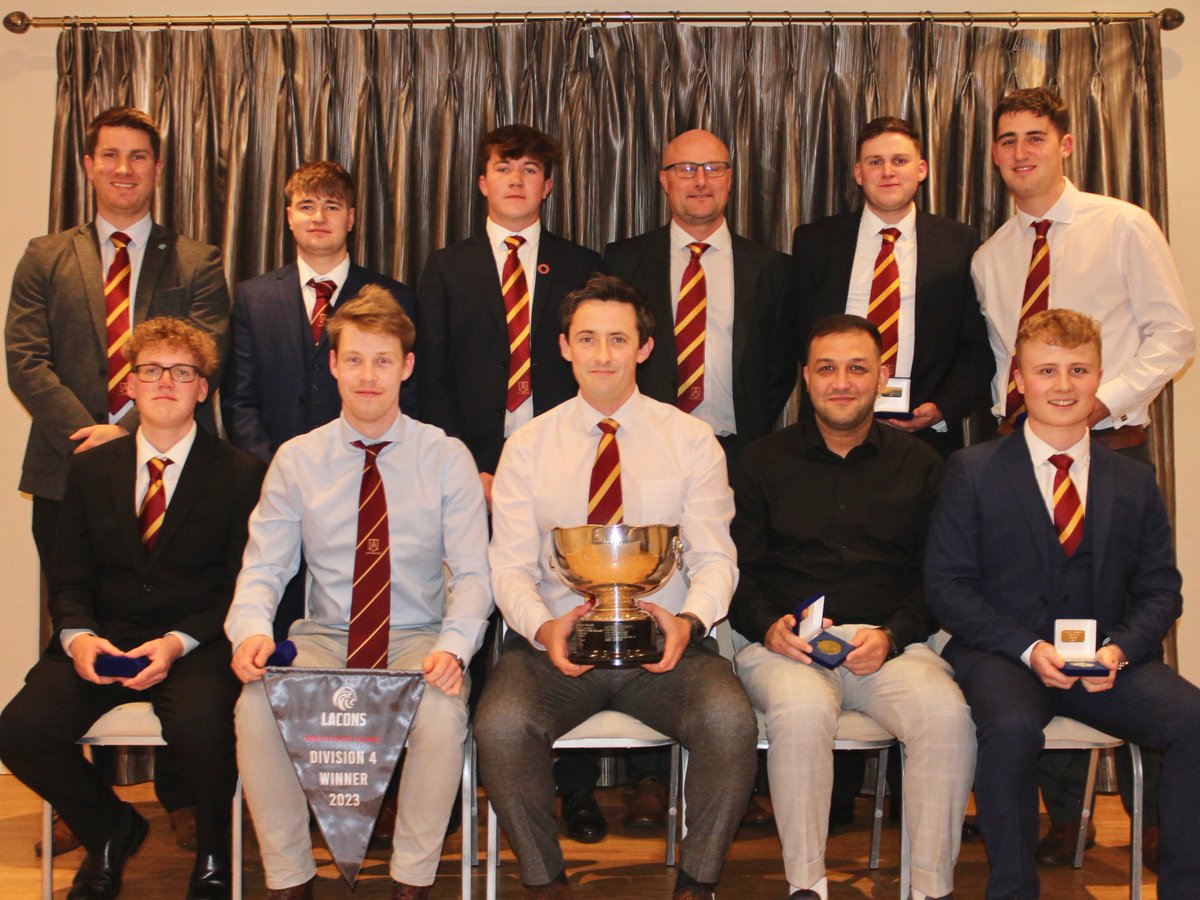 Lacons Brewery NCA End of Season Dinner &amp; Presentation (Divisional Awards 2023)

🔹 David Wild Trophy (Division 3) – Fakenham CC ‘A’
🔹 Eric Bush Bowl (Division 4) – Acle CC ‘A’

#NCAAwards2023