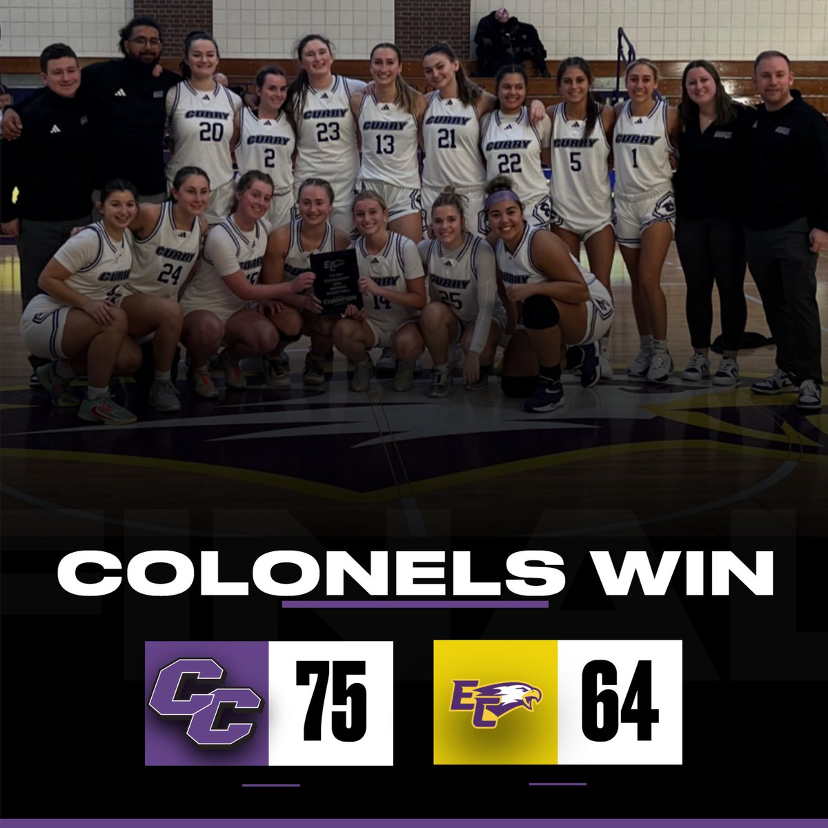 Curry College Colonels tweet media