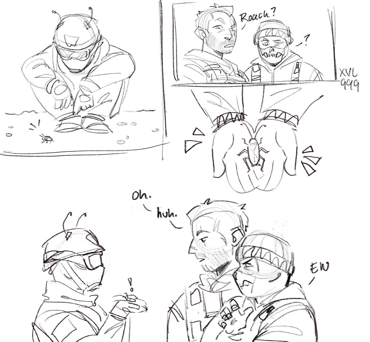Cc is fighting me but I'm still doing it 
Roach with a roach

https://t.co/y2w1dG3iaU 