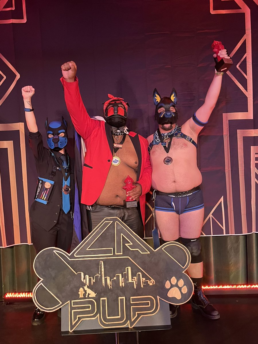LAPupPride's tweet image. The new LA Pup 2024 is Pup Bubblez! Come meet him at Bone at the Eagle LA tonight!