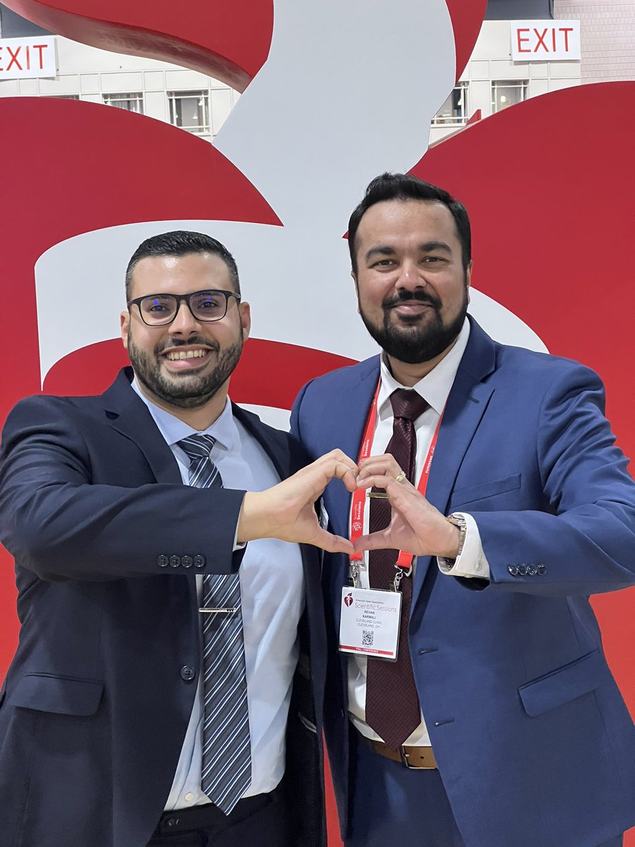 Rehan Karmali DO, MS (@rehankarmalido) on Twitter photo After all, it is the city of brotherly love right ? ๐ซ <a href="/BadwanMD/">Osamah Badwan</a> #AHA23
<a href="/CCF_IMCHIEFS/">Cleveland Clinic IM</a> <a href="/CleClinicHVTI/">Cleveland Clinic Heart, Vascular & Thoracic</a> <a href="/American_Heart/">American Heart Association</a> After all, it is the city of brotherly love right ? ๐ซ <a href="/BadwanMD/">Osamah Badwan</a> #AHA23
<a href="/CCF_IMCHIEFS/">Cleveland Clinic IM</a> <a href="/CleClinicHVTI/">Cleveland Clinic Heart, Vascular & Thoracic</a> <a href="/American_Heart/">American Heart Association</a>