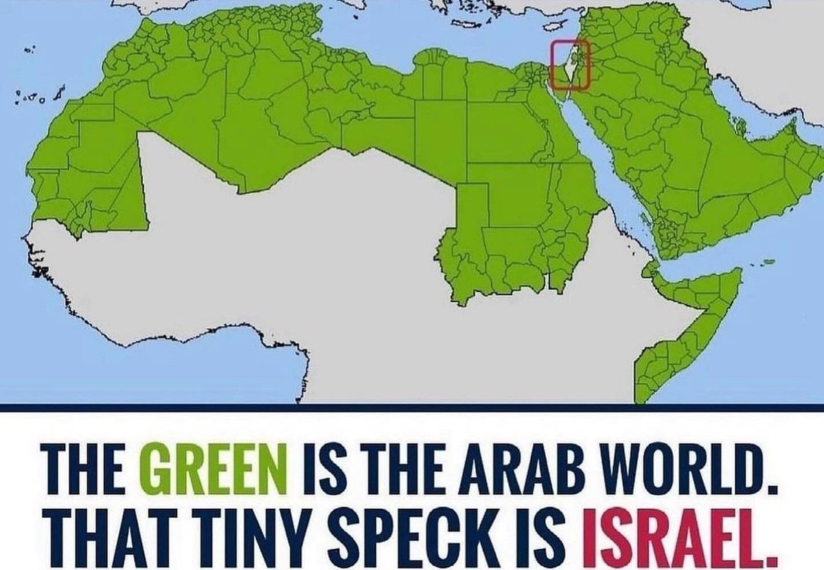 If “Israel 🇮🇱 is stealing Arab land”, then it is the most incompetent thief in history...