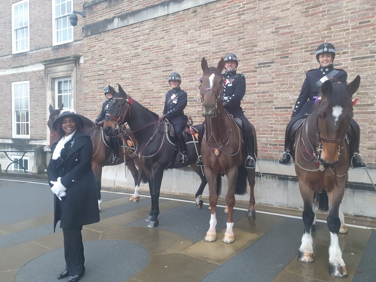 Rememberance Sunday not the best of weather and a good turnover #WeWillRememberThem
