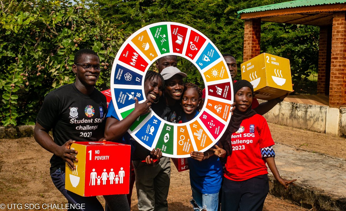 UniOfGambia's tweet image. It’s a wrap of sheer brilliance of the UTG SDG Challenge bootcamp! A whirlwind of learning, collaboration, and skill-building. 
Energized and ready to transform ideas into action, driving change with newfound capacities. 
The journey continues! 🌟🌍  #SDGChallenge #SDGxNDP