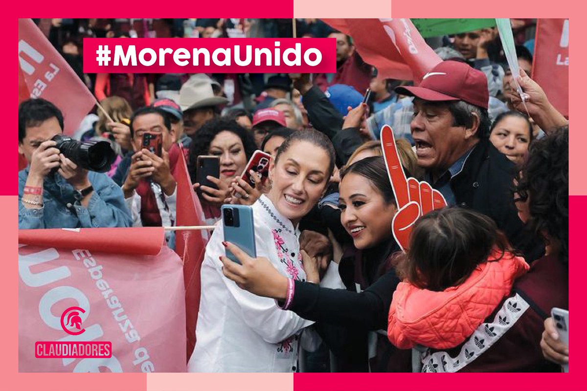 Claudia Sheinbaum, nuestra líder, trabajando mano a mano con las y los coordinadores estatales de defensa de la #4T 🫱🏽‍🫲🏾
#TodosConClaudia 🙌🏼 
#MorenaUnido 🤩 
#Claudiadores 🛡️
