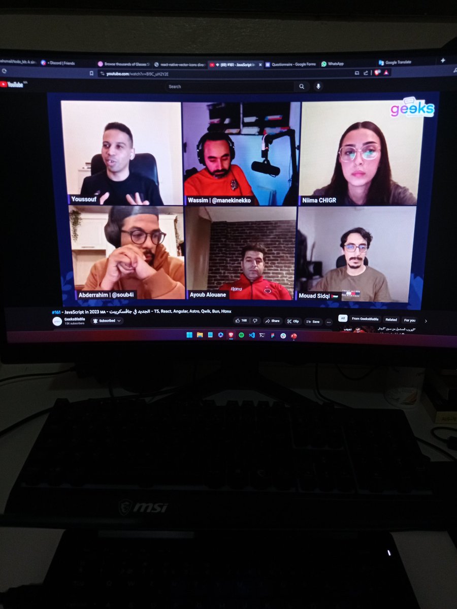 boularbahsmail's tweet photo. New guests, GeeksBlaBla things 🌟🌟
#geeksblabla #javascript https://t.co/YWA2Ubi3xm