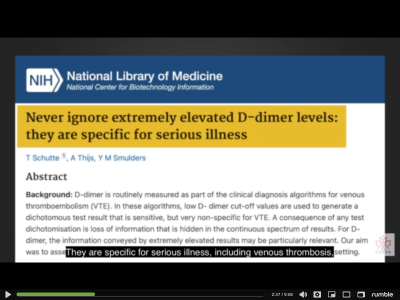 nesta_red's tweet photo. #d_dimer tests confirm 62% of #jabbed people have #microclots in #blood #vessels:
https://t.co/updDzwi7ve
https://t.co/kH0FgFmoPH https://t.co/mmiNGCAYEJ