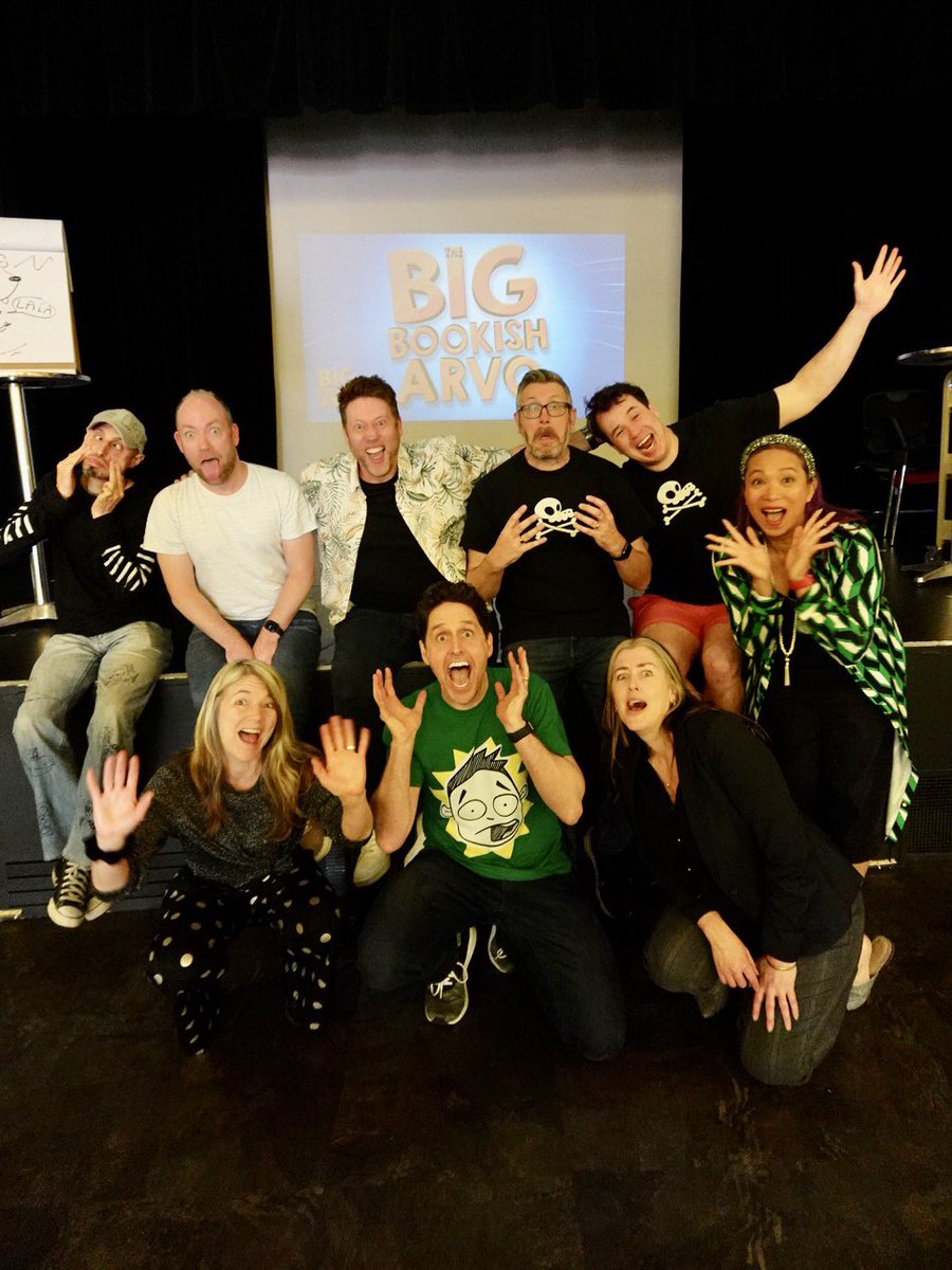 The Big Bookish Arvo was a blast! So much fun sharing the stage at Richmond #Library with so many cool kids #book creators: @EvaJanetAmores @AdrianBeckBooks @Lucindagifford @WallysBooks Jack Henseleit @crikeyboy @LuffNathan & Chrissie Krebs. Thanks to everyone who came along!