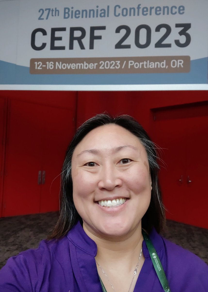 It's finally here!!!! #CERF2023 #CERFFamily (PS I really need to learn how to take better selfies 😂)
