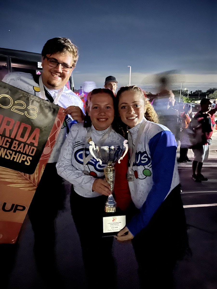 Congrats to Bronco Band on their class 4A State Runner-Up performance!