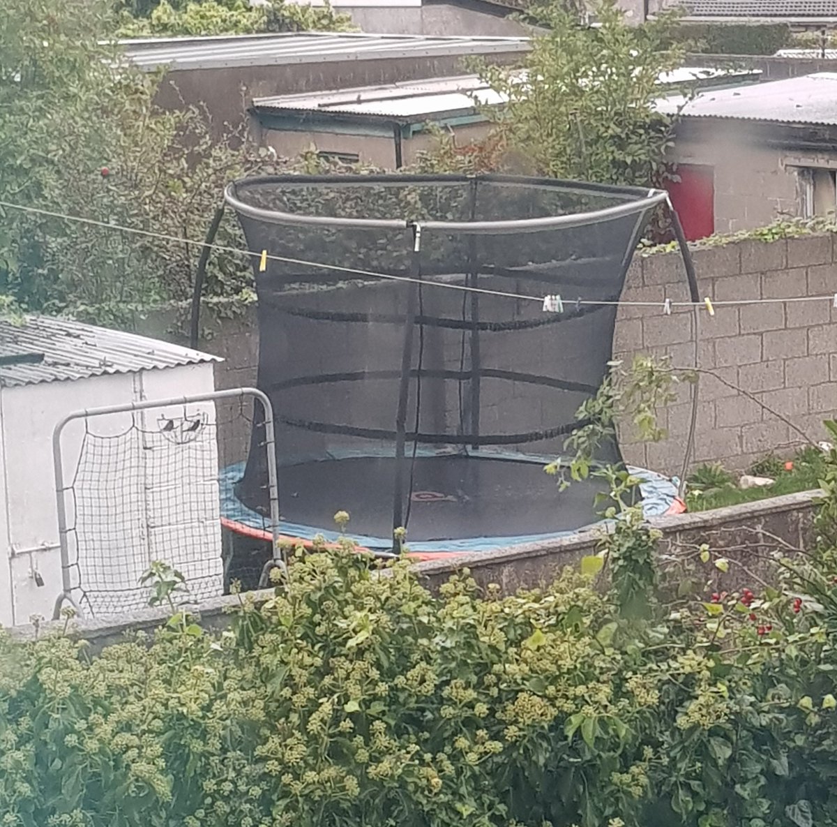 MargaretOGorm12's tweet photo. Time to tie the trampolines down again, folks 
#StormDebi 
Wish me well. I'm flying tomorrow. Could end up anywhere! https://t.co/5UdfiFkGCL
