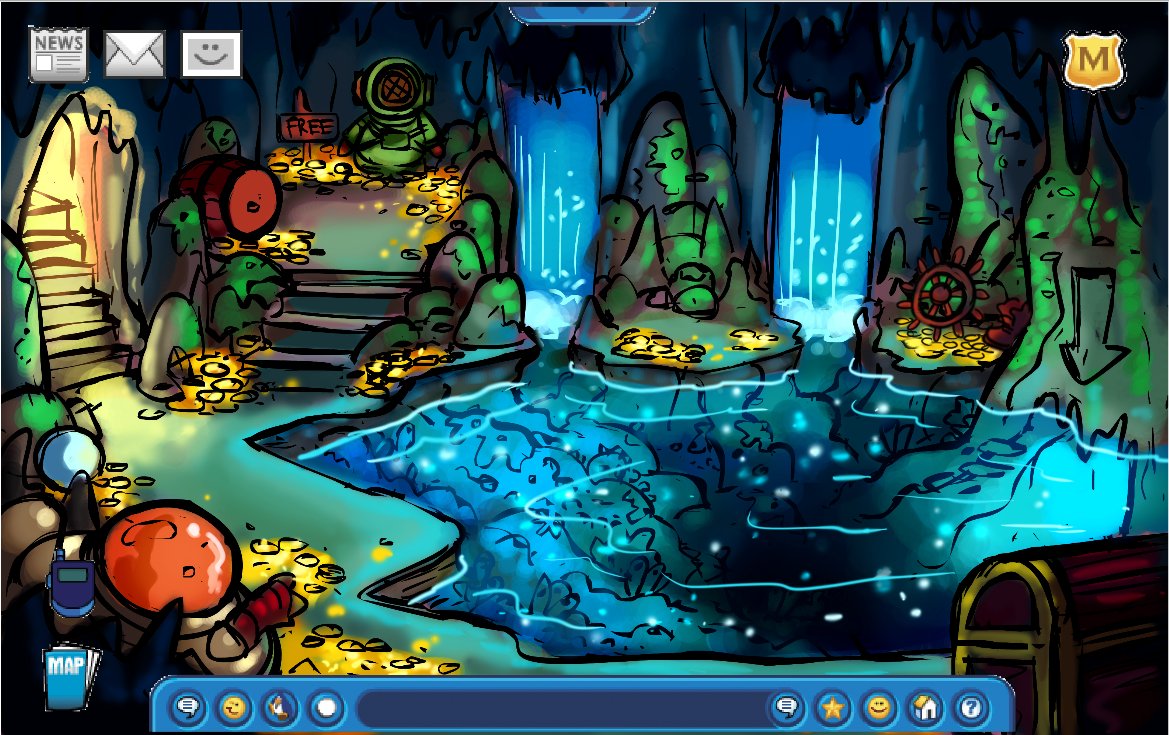 Club Penguin Secret Rooms