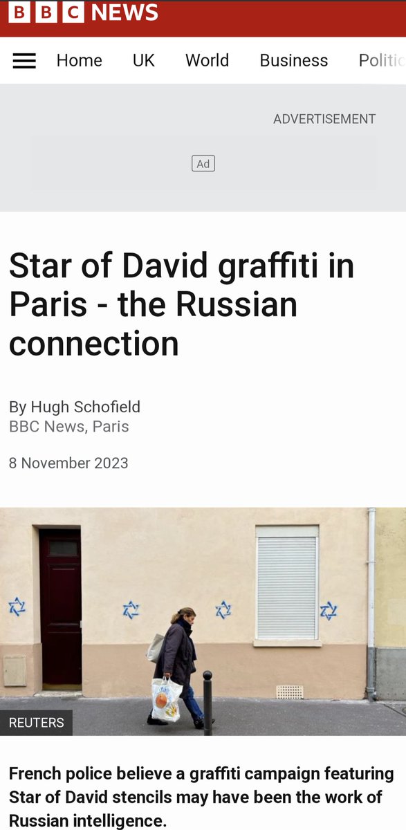 Russian intelligence is behind 250 spray painted Stars of David on buildings in France to sow discontent, fears and clashes.

#IsraelPalestineConflict #Russia #Putin #RussianPropaganda #JewHatred #Jewish