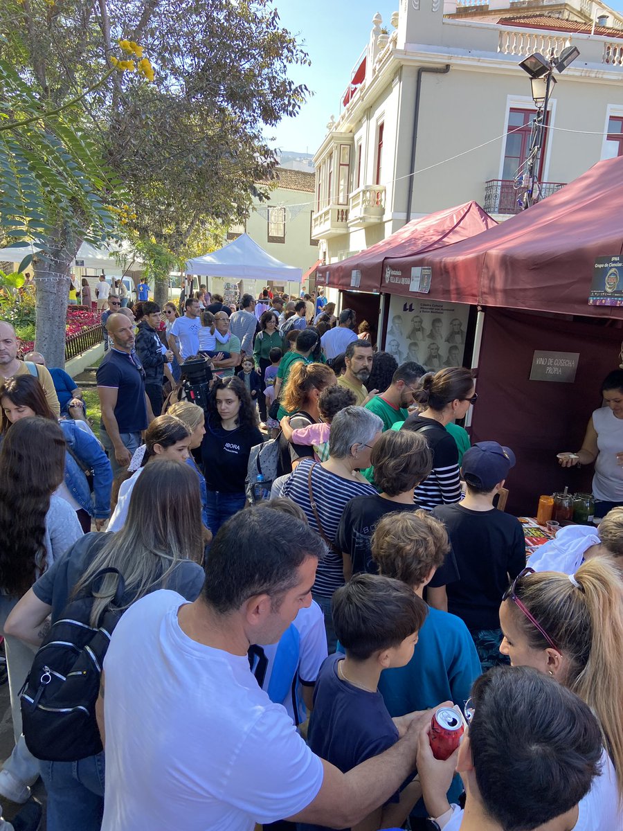 cienciaorotava's tweet photo. Así ha ido el día en la XX Feria de la Ciencia de La Orotava. https://t.co/JNs6hMLnGb