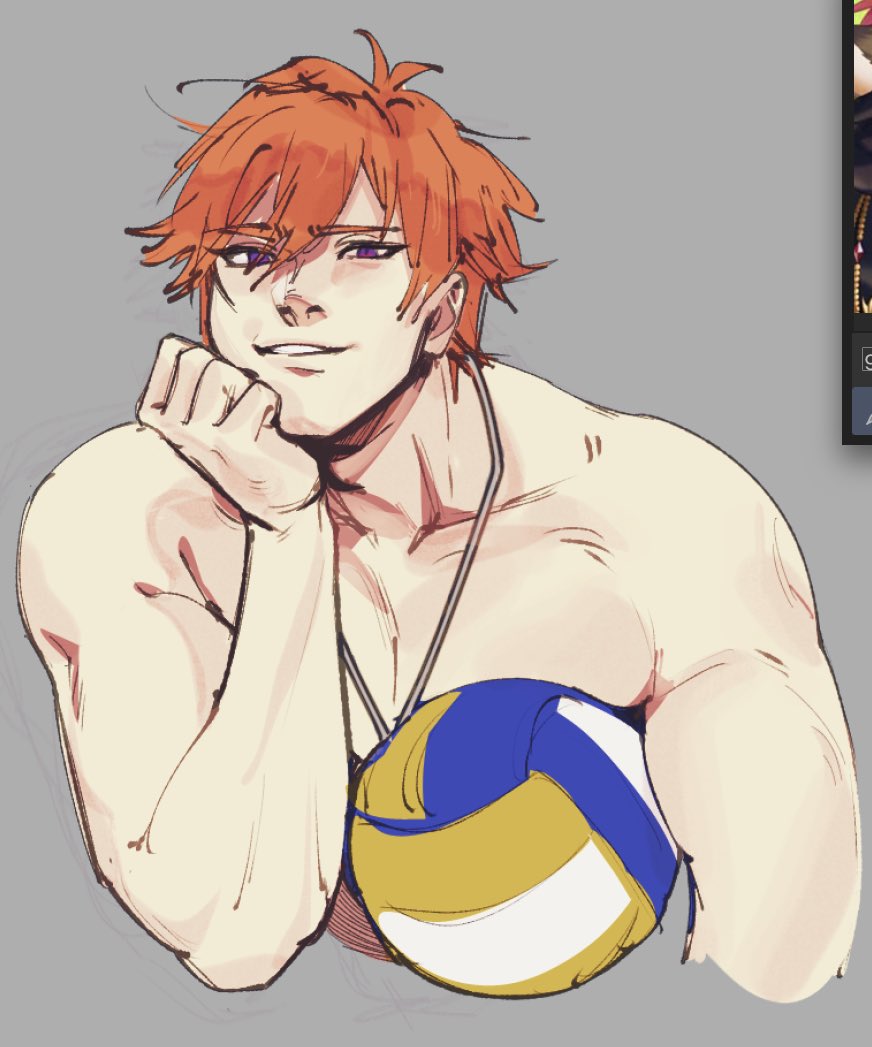 cus ive been into volleyball lately