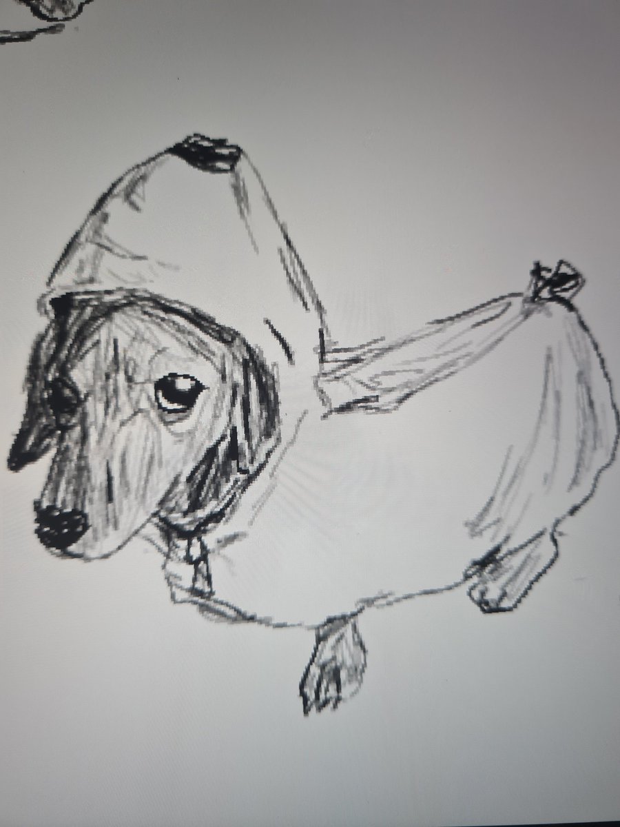 se ve feo pero recién estoy comenzando a dibujar con referencias!! augh