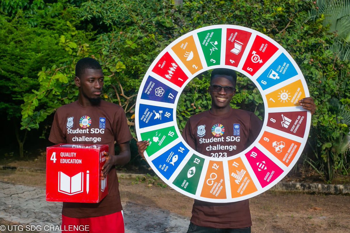 Empowered after three intense days at Kartong for the UTG SDG Challenge boot camp! Ready to ignite positive change and tackle global goals with newfound knowledge and inspiration. 
<a href="/sheikhConsti/">Sheikh Admed Tijan Njie 🇬🇲</a> <a href="/ebrimaporeh/">Ebrima Barry</a> <a href="/drammeh_mbemba/">Mbemba Drammeh</a> <a href="/UniOfGambia/">University of The Gambia</a> <a href="/UNDP_TheGambia/">UNDP The Gambia</a>