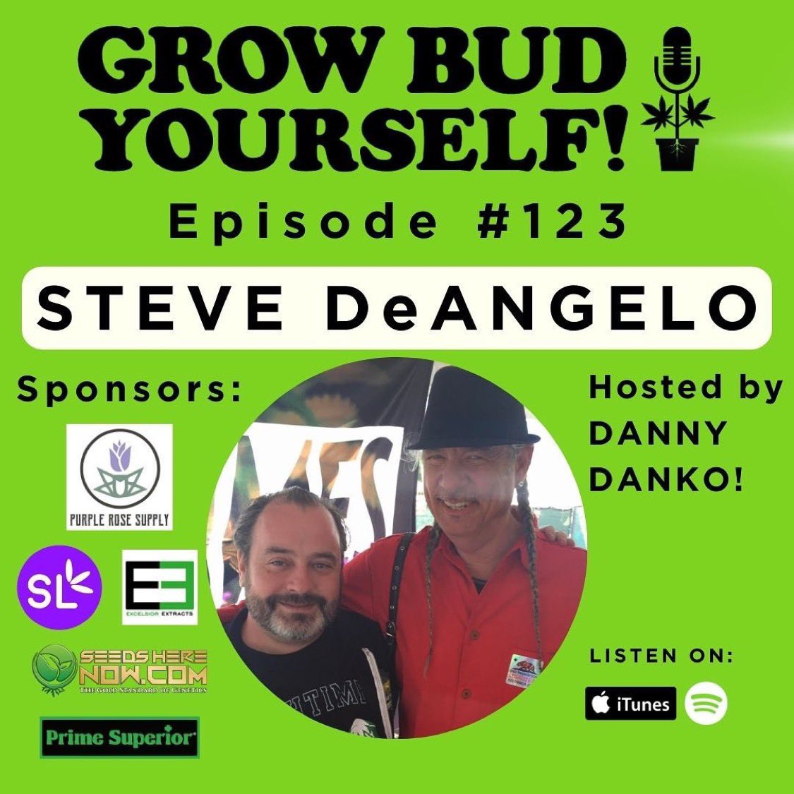 Episode 123 @GrowBudYourself features guest @SteveDeAngelo pioneer of cannabis activism & business discussing his lifelong love of the plant, @lastprisonerprj & Life Is A Ceremony psychedelic retreat in Jamaica @rastavillages Plus Strain Cal-Mag & grow Q&A shows.acast.com/freeweed/episo…