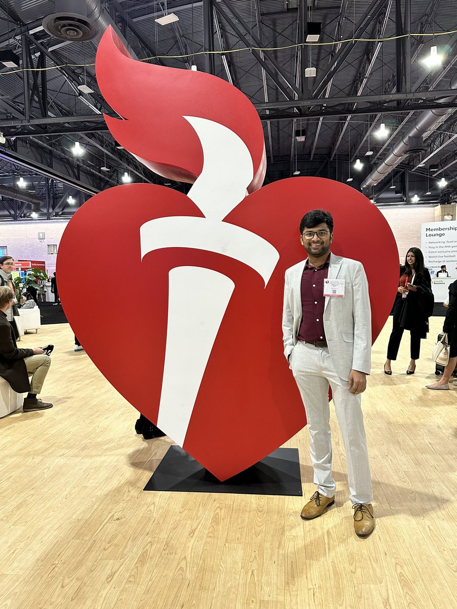 What a day at #AHA2023 presented two posters. I'm glad I got an opportunity to share about our research projects. @AHAScience #cardiotwitter 

ahajournals.org/action/doSearc…